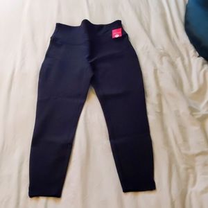 Spanx black leggings - petite